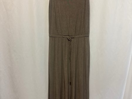 Jumpsuit By Chicos In Taupe, Size: S Hot on Sale