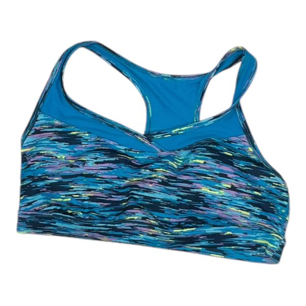 Athletic Bra By Tek Gear In Blue, Size:L Sale