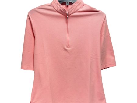 Athletic Top Short Sleeve By Nivo In Pink, Size: L Sale