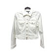 Jacket Denim By White House Black Market In White, Size: 6 Online Sale