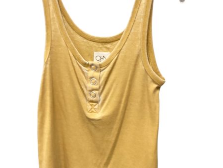 Tank Top By Chaser In Yellow, Size: S Supply