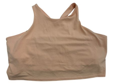 Athletic Bra By Athleta In Peach, Size: 3x Online now