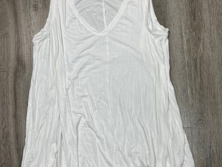 Tank Top By Lane Bryant In White, Size: Xxl For Cheap