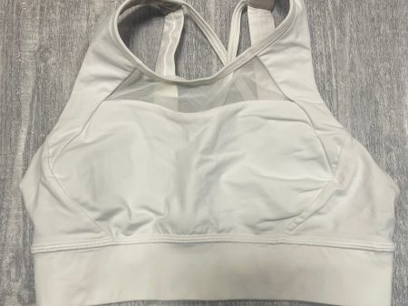 Athletic Bra By Lululemon In White, Size: 6 Discount