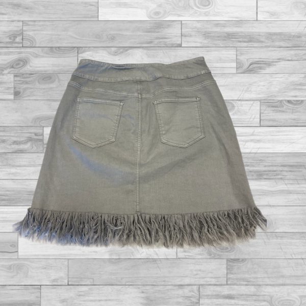 Skirt Mini & Short By Ethyl In Grey, Size: 14 Online Hot Sale