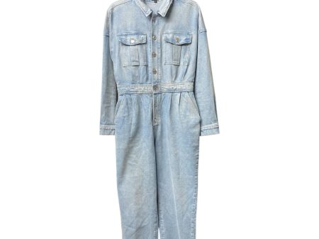 Jumpsuit By Express In Blue Denim, Size: M Discount