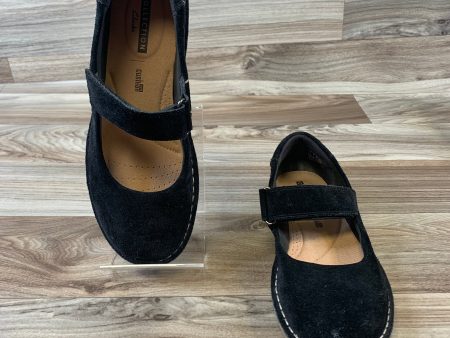 Shoes Flats By Clarks In Black, Size: 8.5 Online now