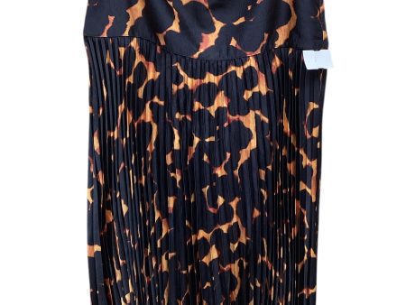 Skirt Maxi By Clothes Mentor In Black & Orange, Size: M on Sale