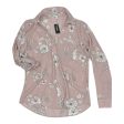 Blouse Ls By Express In Pink, Size:M Online