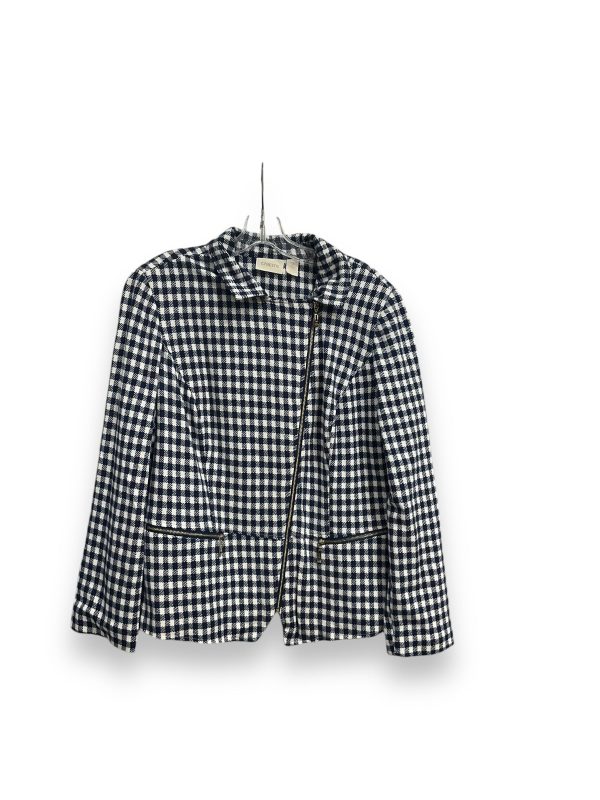 Jacket Other By Chicos In Checkered Pattern, Size: L Online