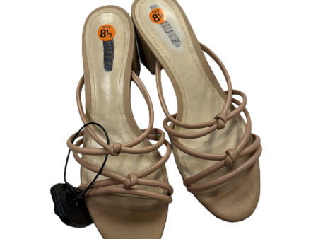 Shoes Heels Block By Cmc In Beige, Size: 8.5 Online Hot Sale