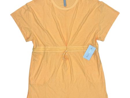 Athletic Dress By Athleta In Orange, Size:L For Discount