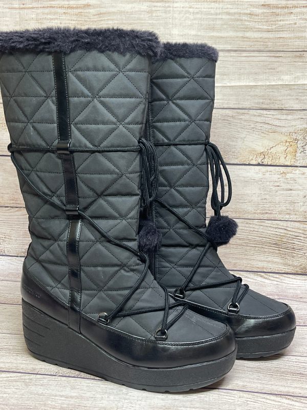 Boots Snow By London Fog In Black, Size: 8.5 Fashion