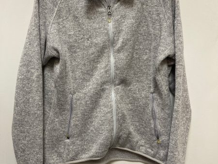 Jacket Fleece By Eddie Bauer In Grey, Size: Xl For Cheap