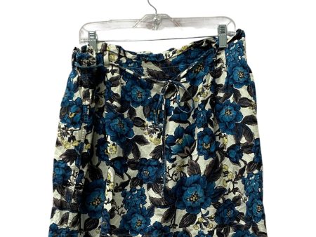 SKIRT MINI & SHORT by LOFT In BLUE, Size: L Discount