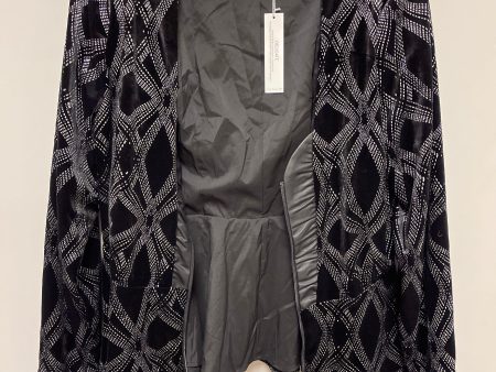 Jacket Other By Venus In Black & Silver, Size: 1x Supply