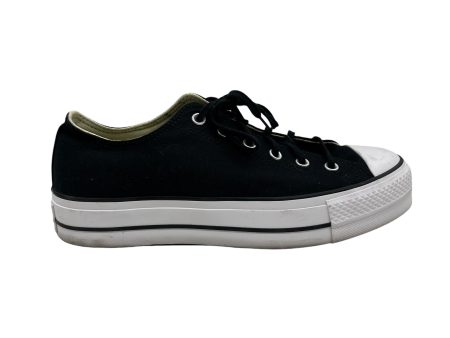 Shoes Sneakers Platform By Converse In Black & White, Size:11 Fashion