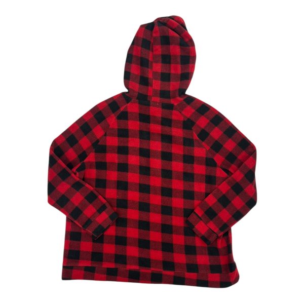 Sweatshirt Hoodie By Entro In Plaid Pattern, Size:1X Cheap