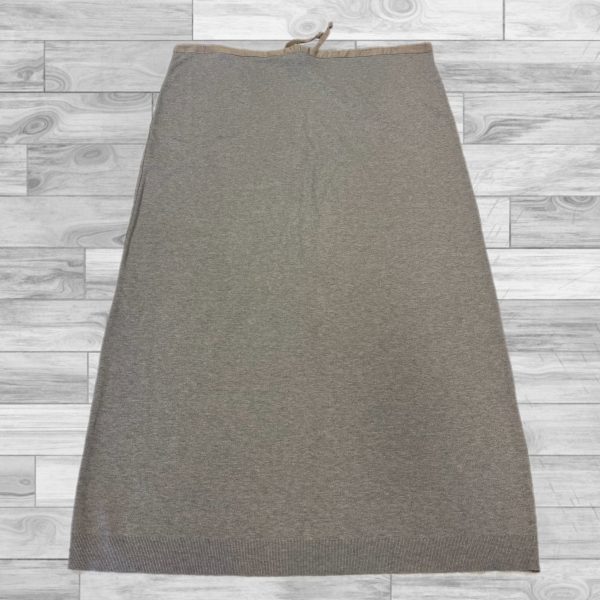 Skirt Maxi By Dkny In Grey, Size: S Fashion