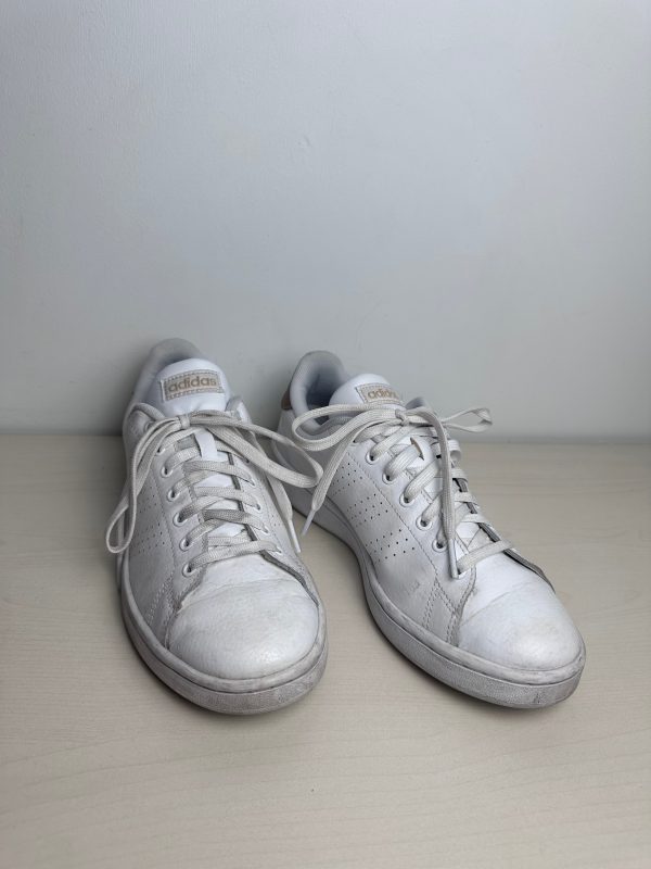 Shoes Sneakers By Adidas In Gold & White, Size: 9.5 Fashion