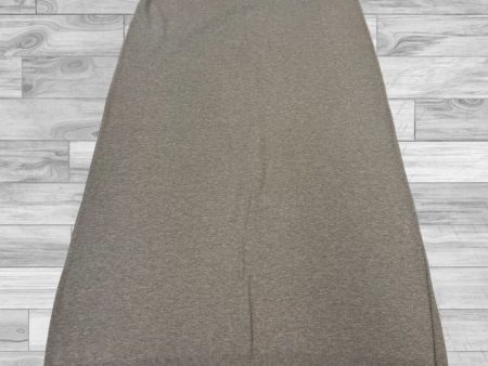 Skirt Maxi By Dkny In Grey, Size: S Fashion