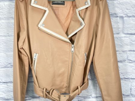 Jacket Moto By Levis In Tan, Size: Xl For Sale