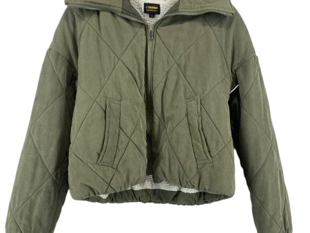 Jacket Puffer & Quilted By Ci Sono In Green, Size: L Discount