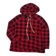 Sweatshirt Hoodie By Entro In Plaid Pattern, Size:1X Cheap