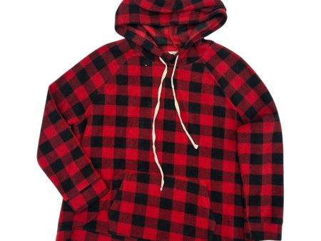 Sweatshirt Hoodie By Entro In Plaid Pattern, Size:1X Cheap