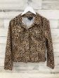 Jacket Denim By Charter Club In Animal Print, Size: L Fashion