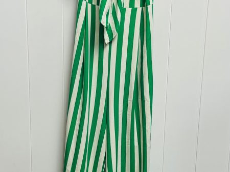 Jumpsuit By Flying Tomato In Green & White, Size: S Online Hot Sale