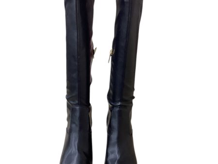 Boots Knee Heels By Franco Sarto In Black, Size: 9.5 Online