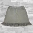 Skirt Mini & Short By Ethyl In Grey, Size: 14 Online Hot Sale