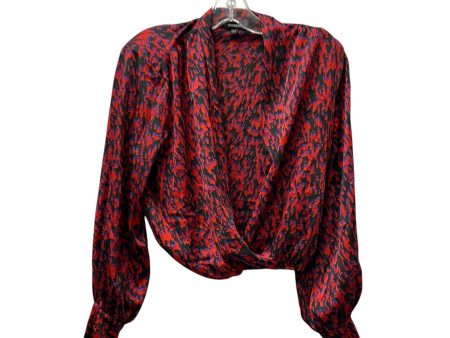 Top Ls By Express In Red, Size:Xs on Sale