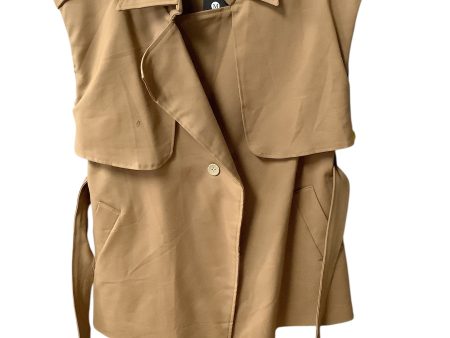 Vest Other By Clothes Mentor In Tan, Size: M Online now