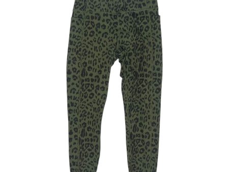 Athletic Capris By Gottex In Green, Size:M Supply