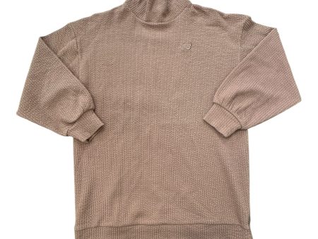 Athletic Top Long Sleeve Collar By New Balance In Mauve, Size: S Supply