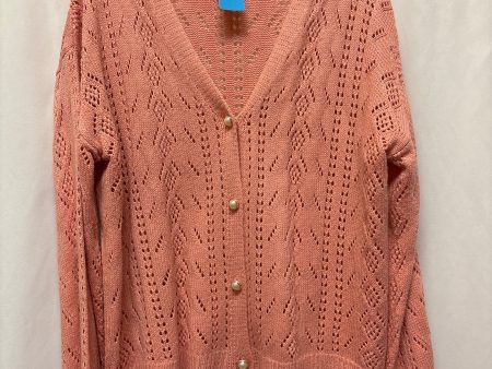 Cardigan By Clothes Mentor In Pink, Size: Xl Discount