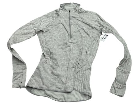 Athletic Sweatshirt Collar By Nike In Grey, Size: S Sale