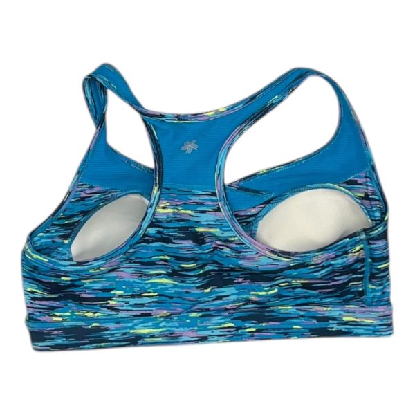 Athletic Bra By Tek Gear In Blue, Size:L Sale