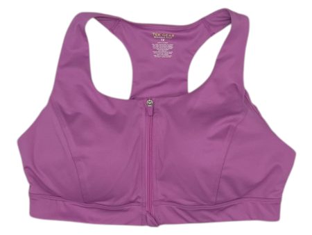 Athletic Bra By Tek Gear In Purple, Size:1X For Discount