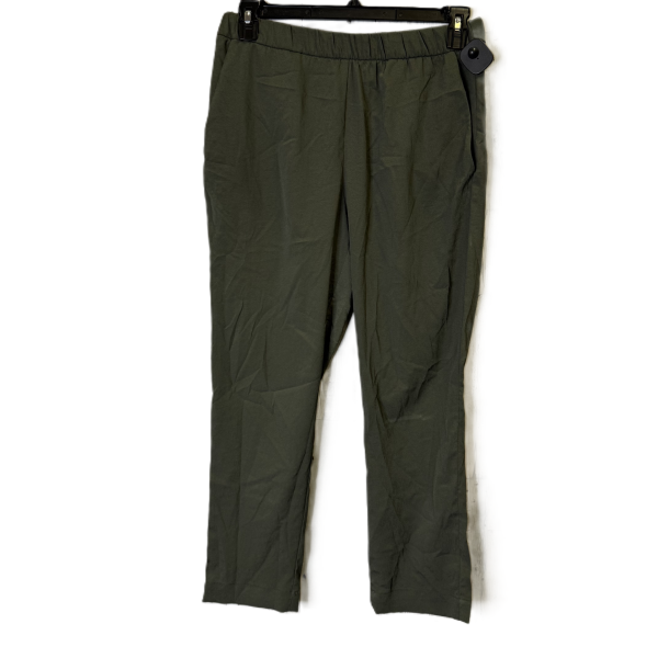 Pants Wide Leg By H&m In Green, Size: 10 Fashion