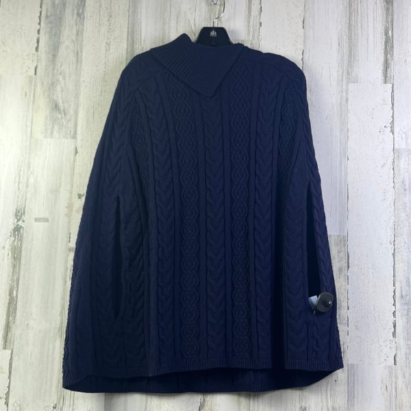 Poncho By Talbots In Navy, Size: M Online