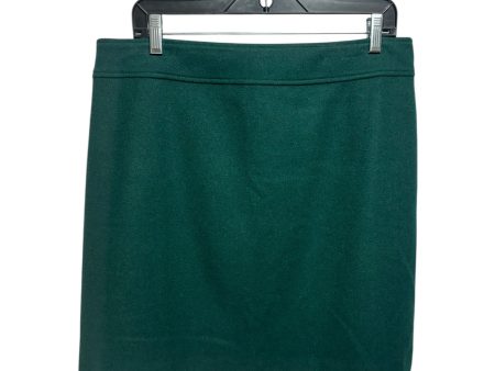 Skirt Mini By J. Crew In Green, Size: 14 For Discount