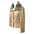 Fur Collar Jacket Leather By Siena Studio In Tan, Size: S Hot on Sale