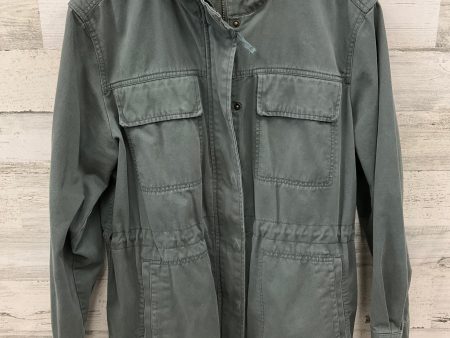 Jacket Utility By Gap In Green, Size: Xxl Discount