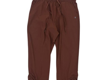 Athletic Capris By Apana In Brown, Size:M For Cheap