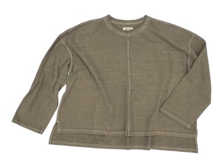 Top Ls By Madewell In Green, Size:M For Cheap