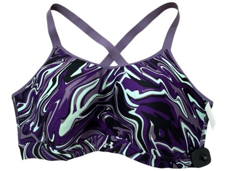 Athletic Bra By Under Armour In Purple, Size: 3x For Discount