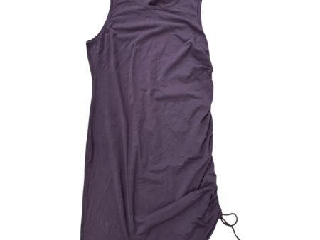 Designer Athletic Dress By Lululemon In Purple, Size: L Supply